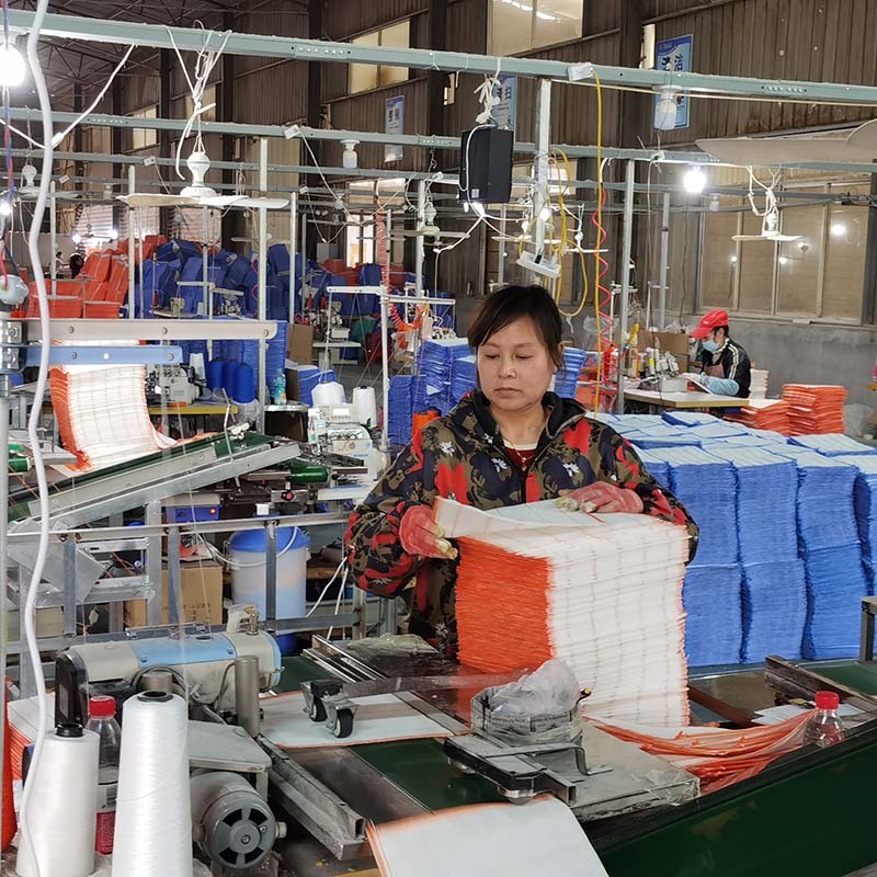 新蔡洗洁巾工厂展示