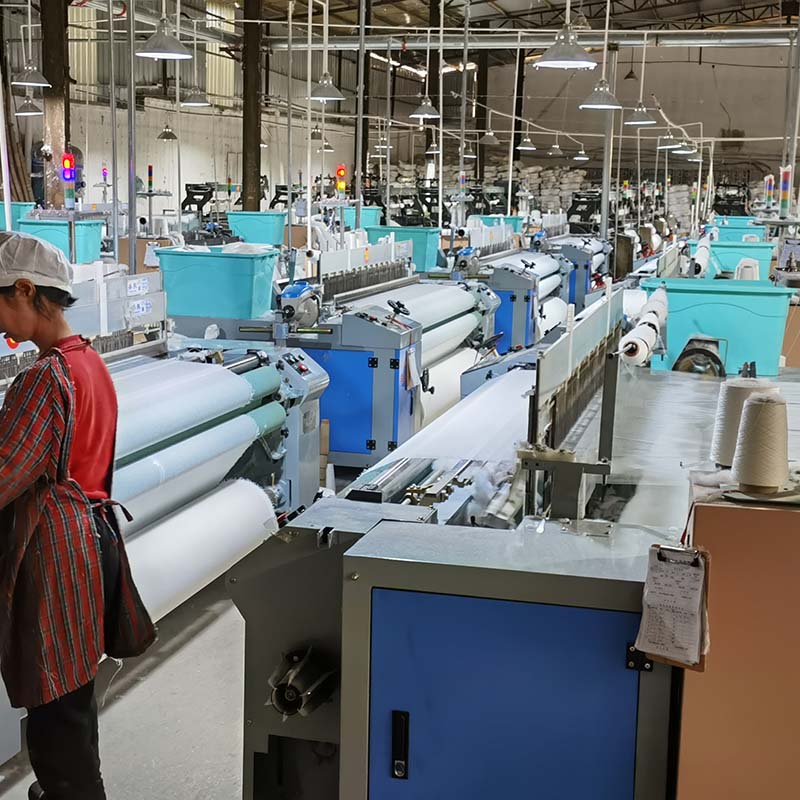 新蔡洗洁巾工厂展示